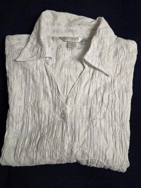 Conrad C Collection Spiral Blouse (23" PTP)